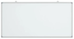 Quadro branco magnético 100x50x1,7 cm alumínio