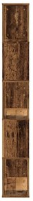 Estante c/ 5 prateleiras derivados de madeira cor madeira velha