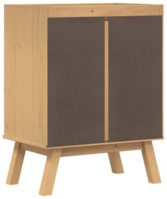 Armário de base para pia vidaXL 114x43x73,5 cm Madeira de pinho