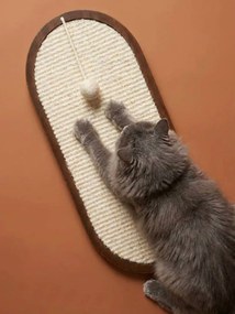 Arranhador mural para gato em sisal corda