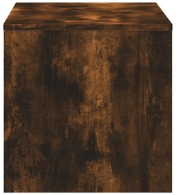 Móvel de TV 120x40x40 cm derivados de madeira carvalho fumado