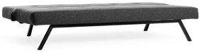 Sofá-cama de 3 Lugares Zola – Cinzento Escuro – 180 x 102 cm