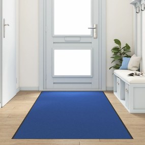 Capacho Lavável Azul 120x400 cm