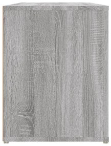 Sapateira 100x35x45 cm derivados de madeira sonoma cinza