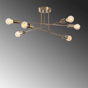Candeeiro de Teto Fleur – Vintage – 66 x 66 cm