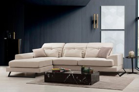 Sofá de Canto Frido – Ecru – 304 cm x 190 cm