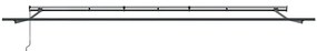 Toldo Cinza Claro Cinzento-claro 600 × 300 cm Acrílico e metal