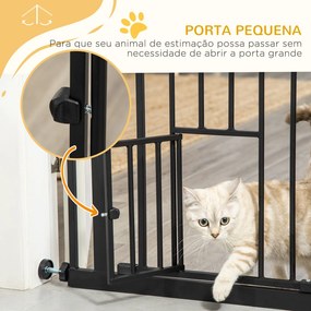 PawHut Barreira de Segurança para Cães Animais de Estimação 74-80cm pa