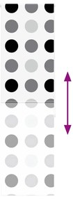 Rolo de Duche Blind 60x240 cm Largura Tecido 56 cm
