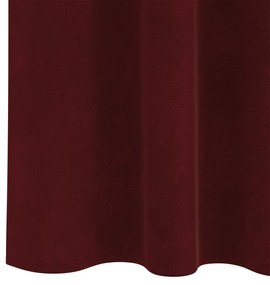 Cortinas Blackout vidaXL com fita superior 2 pcs Bordô Veludo