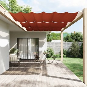 Toldo vertical 200x270 cm tecido oxford cor terracota