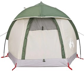Tenda de campismo cúpula para 1 pessoa impermeável verde