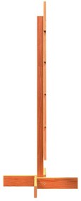 Árvore de Natal decorativa 100 cm pinho maciço castanho-mel