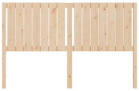 Cabeceira de cama 165,5x4x100 cm madeira de pinho maciça
