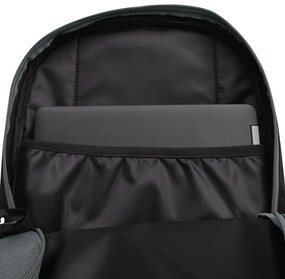 Mochila escolar 40 L preto e cinzento