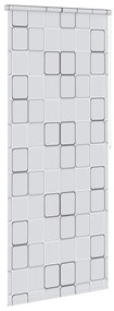 Estore de rolo para o duche 80x240 cm quadrados