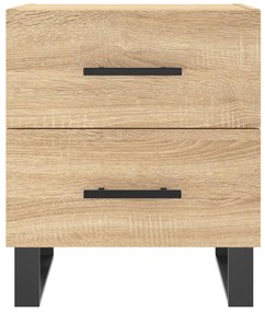 Mesa cabeceira 40x35x47,5 cm derivados madeira carvalho sonoma