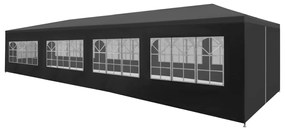 Tenda para festas 3x12 m antracite