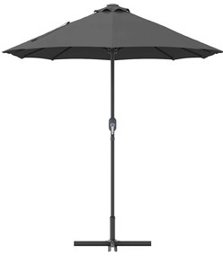 Guarda-sol de Jardim Antracite 380 x 196 x 235 cm