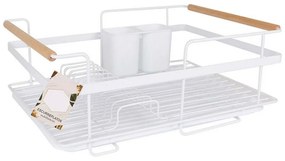 Escorredor de Louça Confortime Maison Metal Branco Plástico (44,5 x 33 x 16 cm)