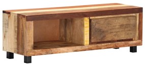 vidaXL Móvel de TV 100x30x33 cm madeira recuperada maciça
