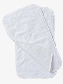 Agora -15%: Lote de 2 tapetes para colchão, Basics branco