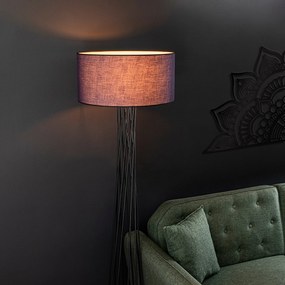 Candeeiro de Pé Tall – Antracite – 50x175x50 cm