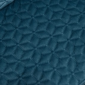 PawHut Sofá para Animais de Estimação em Veludo Cama para Cães e Gatos Pequenos com Almofada Suave Lavável Base de Metal e Bordas Elevadas 63,5x43x24,5cm Azul