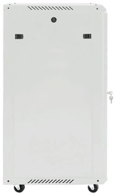Armário bastidor 15U 19" IP20 60x45x86 cm cinzento