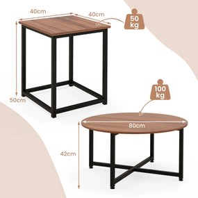 Mesa de estudo moderna e simples, mesa de computador com estrutura de aço resistente
