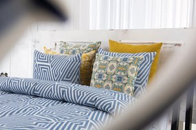 COLCHA EDREDOM - COLCHA JACQUARD C/ ALMOFADAS DECORATIVAS 45x60 CM: Cinzento 1 Almofada cheia 45x60 cm a jogo
