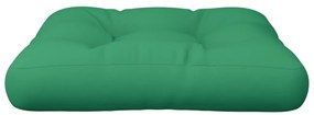 Almofadão para paletes tecido verde
