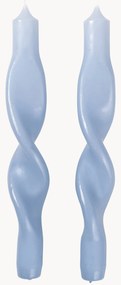 Velas artesanais Twist, conjunto de 2