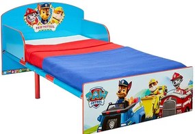 Cama infantil Patrulha Pata para crianças. Com colchão e almofada 140 x 70 cm