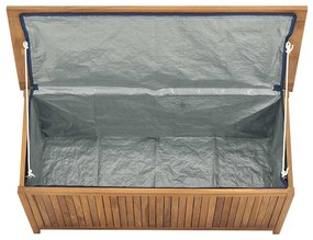 Caixa para jardim 114x50x58 cm madeira de teca maciça