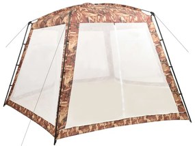 Tenda para piscina 590x520x250 cm tecido camuflagem