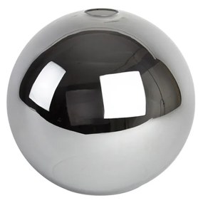 Vidro para luminária suspensa fumê 20 cm - Pallon