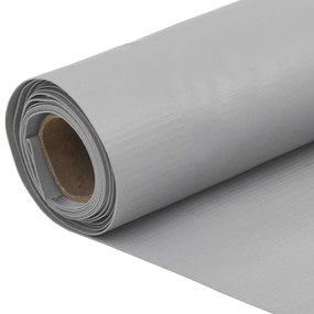 Tela de privacidade para varanda 800x120 cm PVC cinzento