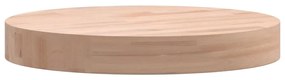 Tampo de mesa redondo Ø30x4 cm madeira de faia maciça