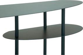 MESA CONSOLA SATURN PLUS 118X34X82 CM Azul petróleo