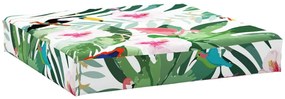 Almofadões p/ móveis de paletes 3 pcs tecido oxford multicor
