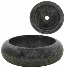 Lavatório 40x12 cm mármore preto