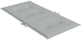 Almofadões lombares cadeiras 6pcs 100x50x4 cm mesclado tecido