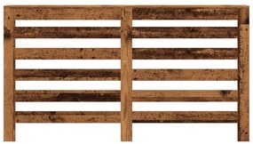 Cobertura de radiador derivados de madeira madeira velha