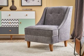 Cadeira Wing Ella Prestij – Cinza – 67x73x70 cm