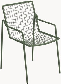 Cadeira de jardim empilhável com braços Rio R50