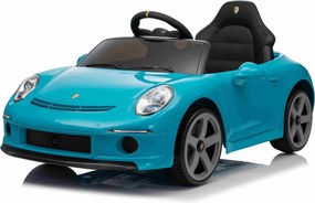 Carro elétrico para crianças RUF GT 12V,com portas rebatíveis, comando remoto, luzes LED dianteiras e traseiras, entrada USB/Aux, bateria de lítio, li