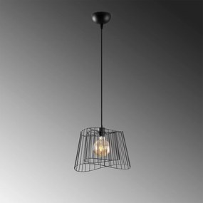 Candeeiro Chandelier Byisoo – Preto – 40 x 40 cm
