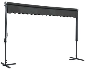 Toldo de pé 400x300 cm antracite