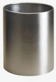 Vaso De Plantas Redondo Para Exterior Em Aço Inoxidável Auraia Ø55 Cm - ↑70 Cm - Sklum